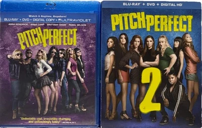 Pitch Perfect Double Feature: Pitch Perfect + Pitch Perfect 2 - Blu-ray + DVD - - Image 1 of 3