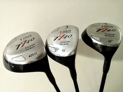 Juego Madera Tour Collection T740 Derecha 45" en 10.5° Driver 15° 3W + 18° 5W Foto 1 de 4