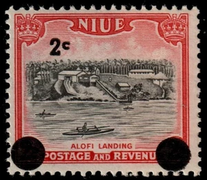 Niue 1967 2c Alofi Landing Overprint MNH - SG 127 - Picture 1 of 1