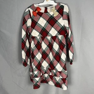 Gymboree Island Getaway Girls' Plaid Dress Size 7 - Picture 1 of 3