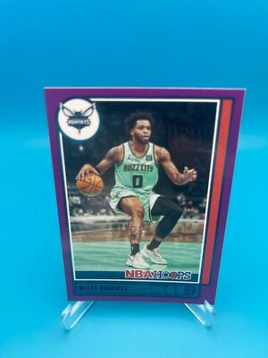 2021-22 Panini NBA Hoops - Purple #190 Miles Bridges - Image 1 of 2