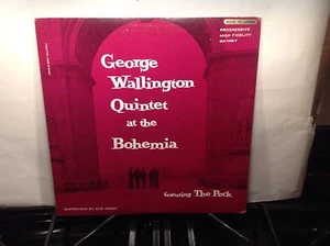 GEORGE WALLINGTON - At the Bohemia ~ PROGRESSIVE 1101 / Teichiku 1860 {nm} RARE - Imagen 1 de 4
