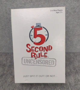 5 Second Rule Uncensored Game Adult Game Party Game Card Game - Picture 1 of 11