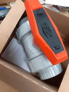 GF Georg Fischer Typ 546 PN16 PVC-C/EPDM d50 DN40 Ball Valve - Picture 1 of 6