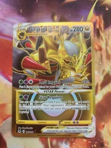 Giratina V Star Gold Secret selten 212/196 verlorene Ursprünge - Bild 1 von 2