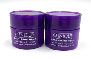 2 x Clinique Smart Clinical Repair Wrinkle Correcting Face Cream~ 0.5 oz*2= 1 oz - Picture 1 of 4