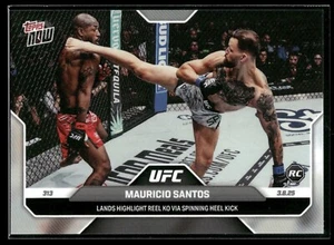 2025 Topps Now UFC 313 Mauricio Santos ROOKIE CARD SP Flyweight #8 RC - Bild 1 von 2