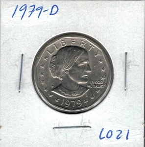1979 D Susan B Anthony Dollar L021 - Picture 1 of 4