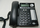 AT&T Business 993 Office 2 Line Speakerphone Corded Phone Black  No adapter