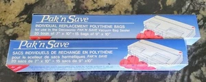 Sacchetti di ricambio in polietilene Pak’n Save nuovi x 2 - Foto 1 di 2