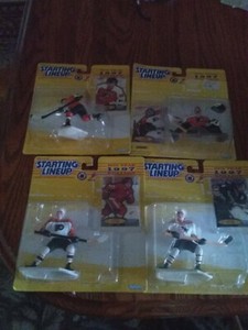 7 Different 1997 Hockey Starting Lineups