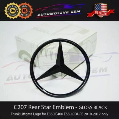 Insignia estrella emblema arranque trasero genuino para Mercedes-Benz C207 COUPE/A2078170216 Foto 1 de 2
