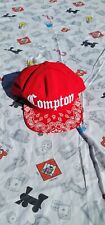 Vintage Compton Snapback Hat 90s Skater Hiphop Streetwear Graffiti Hype...