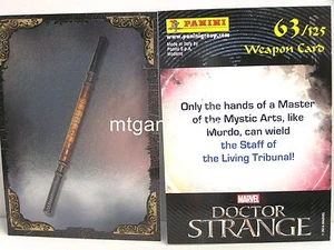 Doctor Strange Movie Trading Card - 1x #063 Weapon Card Foil - TCG - Bild 1 von 1