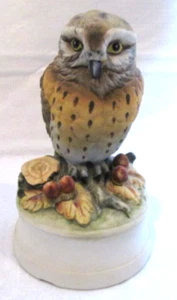 Vintage Kimco Japan Musical Figurine Owl plays Ragtime 6.5" - Picture 1 of 6