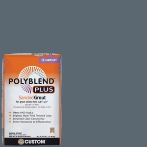 Polyblend Plus #645 Steel Blue 25 lb. Sanded Grout NEW - Picture 1 of 13