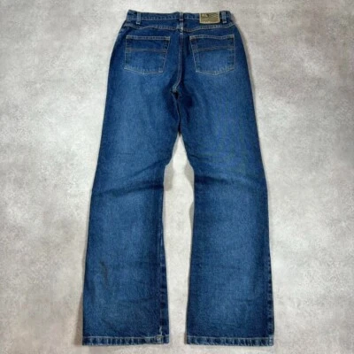 Vintage Ralph Lauren baggy flare jeans with back patch detail - Image 1 of 4