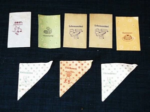 Tüten Einkaufstüten Kaufmannsladen DDR 60er - Bild 1 von 1