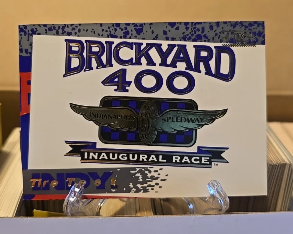 NASCAR Brickyard 400 Inaugural Race Aug 1994 License Plate - WinCraft - Vintage - Image 1 of 1
