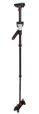 Aluminium Schwebestativ RS-1250 3-teilig bis 4kg für DSLM & DSLR Kameras - Bild 1 von 4