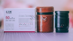 USED 7Artisans 50mm f/1.05 1.05 Full Frame Manual Focus Sony E Mount