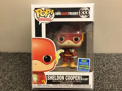 Funko Pop The Big Bang Theory Sheldon Cooper #833 Walmart SDCC Exclusive - Image 1 of 4