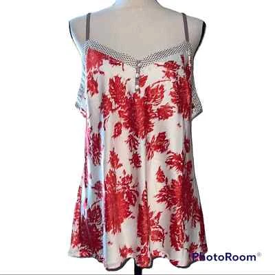 Gillian & O’Malley Ropa de Dormir Top Talla XXL Mujer’s Cuello en V con Tirantes Ajustables Foto 1 de 4