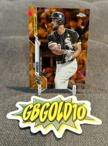 2020 Topps Chrome Baseball Jose Abreu Orange /25 - Picture 1 of 3