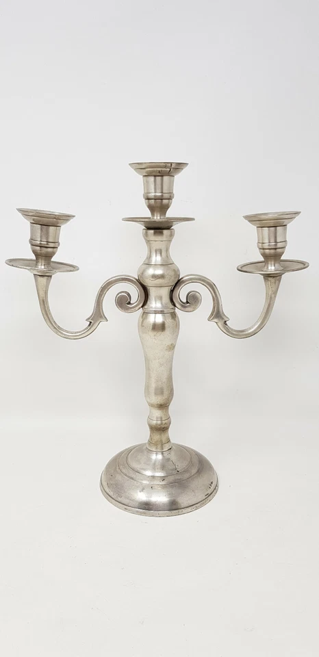 ANCIEN CHANDELIER A TROIS BRANCHES - Photo 1/4