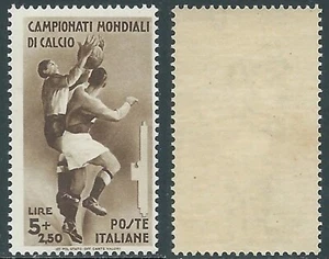1934 REGNO MONDIALI DI CALCIO 5 LIRE MH * - I44-5 - Picture 1 of 1