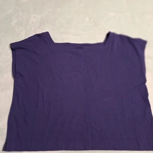 Eileen Fisher Top Damen Large Neu mit Etikett Lila - Bild 1 von 7