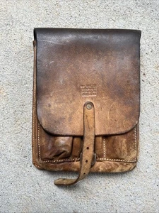 Vintage Roy Gfeller Casemaker Leather Geoscience Field Case Pen & Notebook Case - Picture 1 of 11