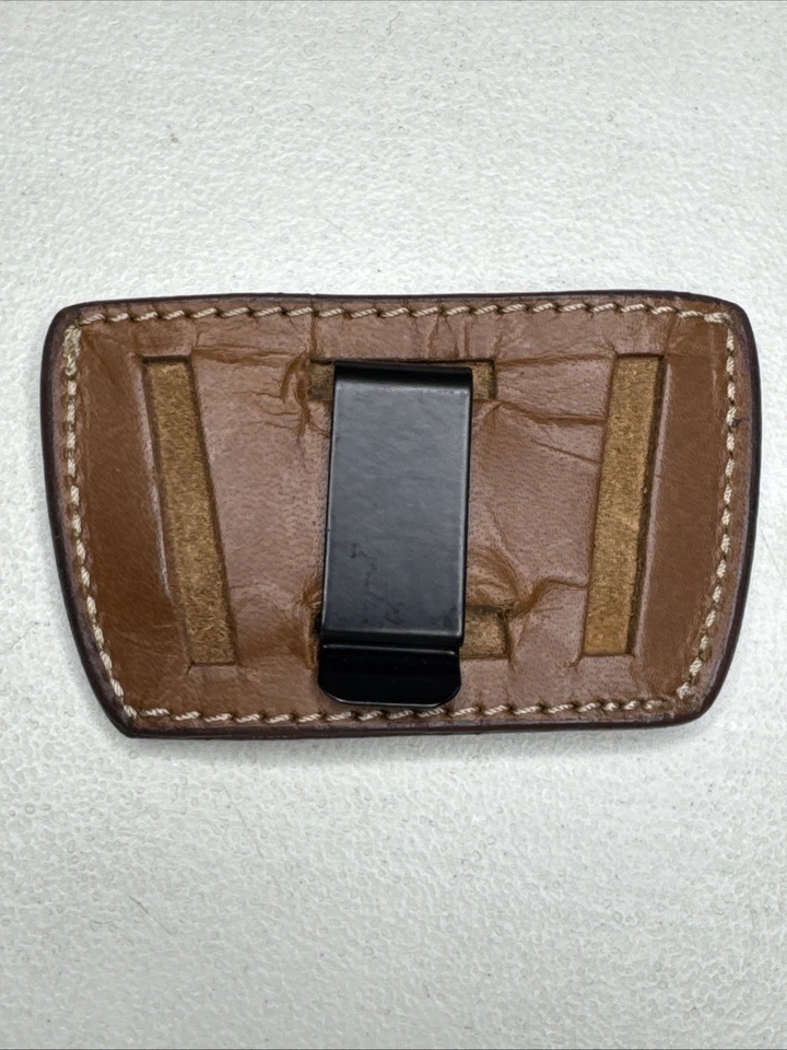 Leather Universal Holster IWB OWB For Sub-Compacts - Image 1 of 4