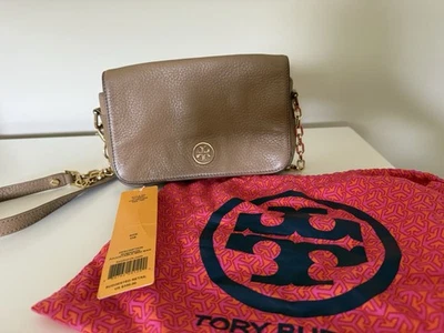 Tory Burch Robinson Adjustable迷你手提包-棕褐色 — 第 1/4 张图片