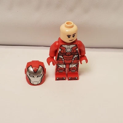 LEGO minifigura Pepper Potts Rescate con armadura roja sh665 Foto 1 de 4