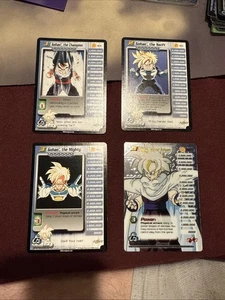 Gohan 1-3 + HT Cell Saga DBZ CCG Personality Card Set Dragon Ball Z Unlimited - Picture 1 of 10