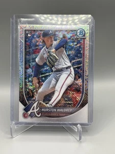 2025 Bowman Hurston Waldrep Mojo Refractor #61 RC Rookie Atlanta Braves - Picture 1 of 2