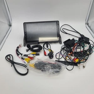 Android 13 Autoradio Radio mit GPS, 9" Touchscreen BTFM WLAN Spiegel Rückfahrkamera - Bild 1 von 4