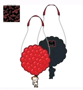 Horror Loungefly: IT Pennywise you'll float too Cosplay crossbody bag purse New - Picture 1 of 5