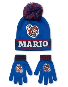 Juego de gorro y guantes Nintendo Super Mario multicolor niños - Imagen 1 de 8