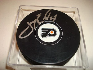 Jay Rosehill signed Philadelphia Flyers Hockey Puck handsigniert a - Bild 1 von 1