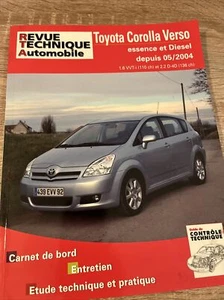 REVUE TECHNIQUE TOYOTA COROLLA VERSO 1.6 VVT i 2.2 D 4 D Depuis 2004 110 VVTi - Picture 1 of 24