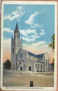 Concord NH - First Church of Christ Scientist - VINTAGE (Datum unbekannt) - Bild 1 von 2