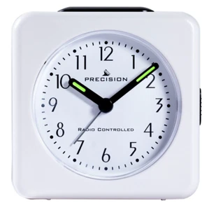 Precision Radio Controlled Analogue Crescendo Table Alarm Clock AP020 - Picture 1 of 5