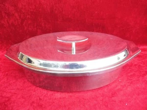 schöner ,alter Deckeltopf__WMF__Hotelsilber__42cm x 23cm x 14,5cm__Fischbräter - Bild 1 von 5