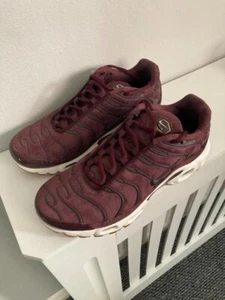 Nike Air TN Burgundy UK 4.5 Limited Edition Suede - Picture 1 of 6