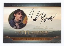 2023 Cryptozoic Outlander Season 5 Autograph PG Paul Gorman as Josiah & Keziah