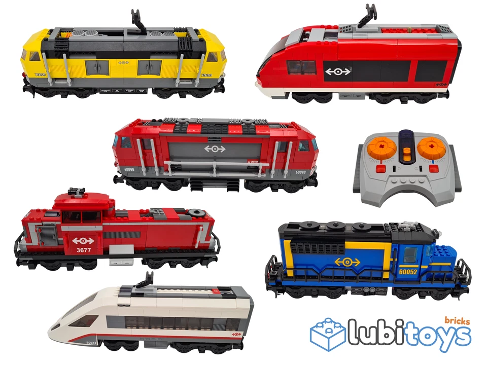Lego® Eisenbahn Lok RC TRAIN Bahn Zug für Power Functions System ZUG - Bild 1 von 1