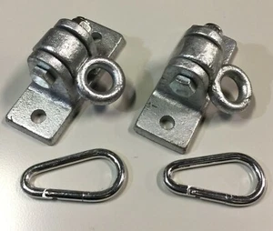 Swingset swing hanger, ductile hanger,iron,swing hardware,playground,HD,2H,PAIR - Picture 1 of 3