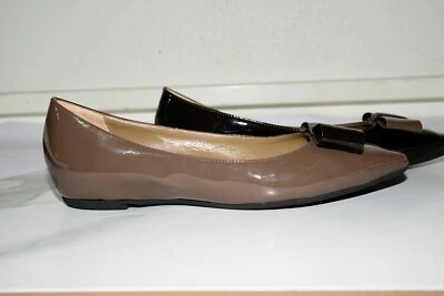 ANYI LU Patent Leather Flat Italy Women 38 - Image 1 of 4